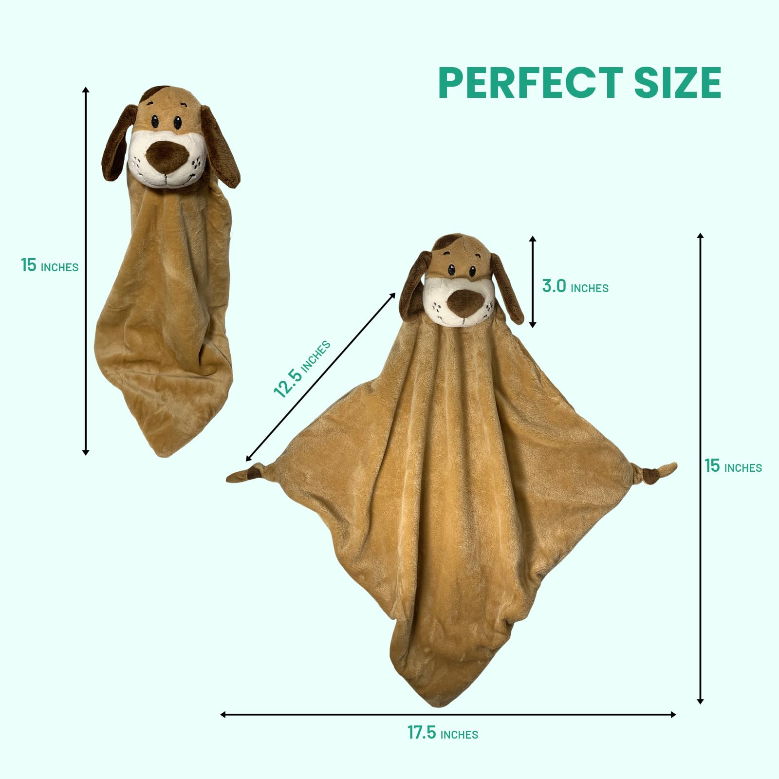 Amazon.com: Pepe n Tito Puppy Dog Security Blanket – Ultra-Soft